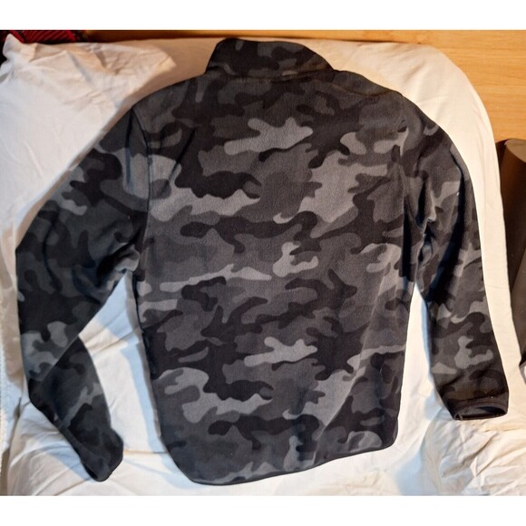 Uniqlo Youth 6 Fleece Camo Full Zip Jacket - Picture 8 of 12